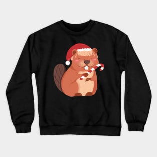 MERRY BEAVER Crewneck Sweatshirt